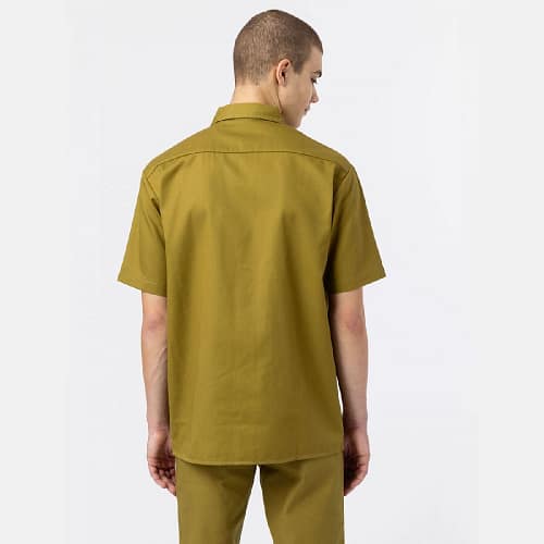 Dickies workshirt Green Moss i relaxed fit