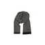 Hold dig varm med dette lækre vintage-inspirerede strikkede sort og hvide halstørklæde