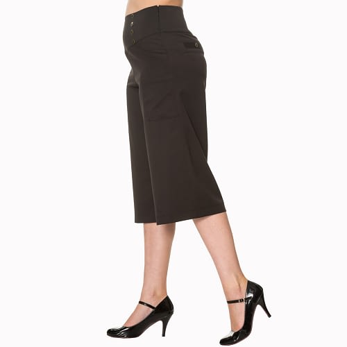 Cecile bukser er en culotte-buks inspireret af dem, der blev båret i 1940'erne til 50'erne