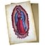 Guadalupe - Håndlavet mexicanske kort med konvolut