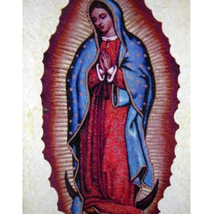 Guadalupe - Håndlavet mexicanske kort med konvolut