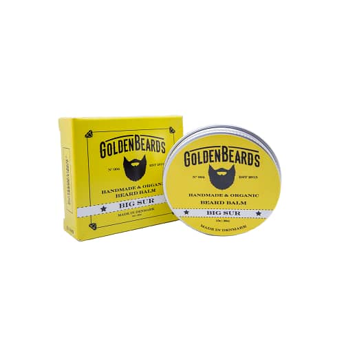 Big Sur er en lækker økologisk skægbalsam fra Golden Beards med en svag frisk duft af en let lavendel blandet med lime.