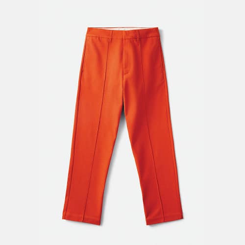 Retro bukserne fra Brixton i en flot brændt orange er spækket med vintage-stil