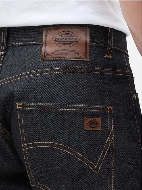 Dickies regular fit selvedge jeans The Dickies Pennsylvania Jeans i 100% bomuld, 13oz twill med kontrastsømme