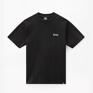 Dickies Bettles T-Shirt i sort er en afslappet herre t-shirt med rund hals, der er toppet med western inspirerede detaljer