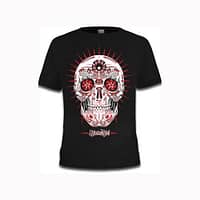 Peyote Loco - sort t-shirt med mexicansk tryk