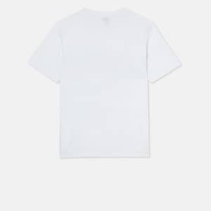 Dickies Aitkin t-shirt i White/Honey Gold er en klassisk t-shirt med rund hals