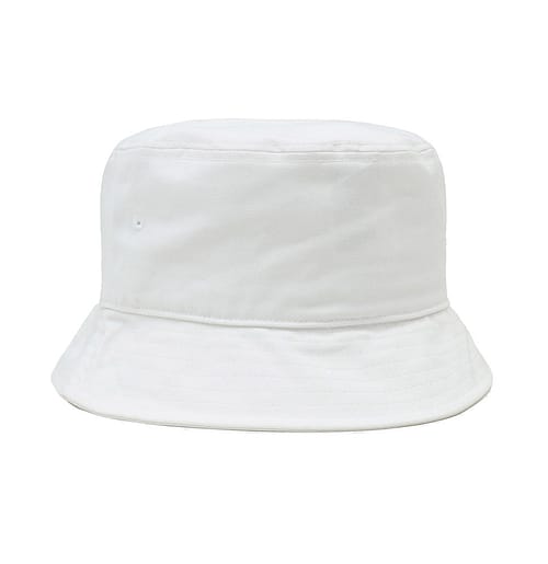 Dickies Ray City Bucket hat i hvid, lavet af 100% bomuld